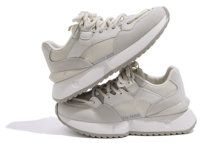 Shop (W) Huanqiu Low 'Beige Kasual' ZHQ8093M