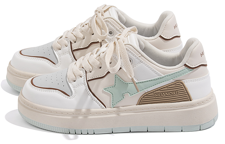 Order (W) Huanqiu Low 'Beige Hijau' HH22166ML
