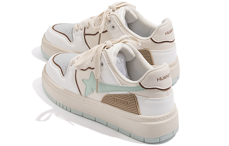 Shop (W) Huanqiu Low 'Beige Hijau' HH22166ML