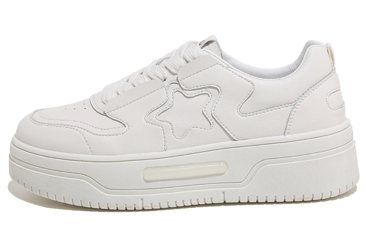 Buy 環球 HUANQIU 舒適 低幫 板鞋 女款 白色