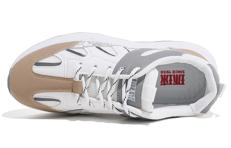 (W) Huanqiu Low 'Graffiti Color-Block White Brown' 圖 3