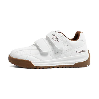 (W) Huanqiu Low 'Magic Tape Thick Sole White'