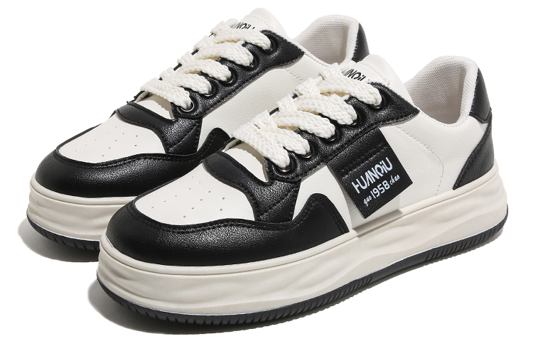 Lookbook (W) Huanqiu Rendah 'Putih Hitam' HQ-QRCG1287WB