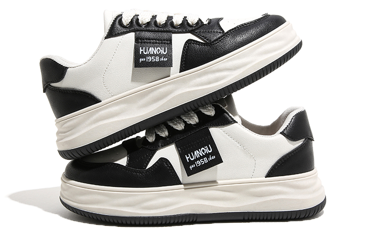 Shop (W) Huanqiu Rendah 'Putih Hitam' HQ-QRCG1287WB