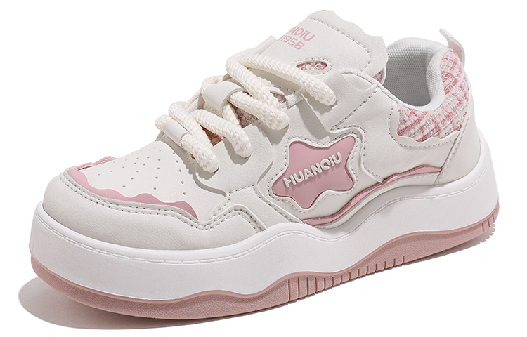 Order (W) 环球低帮 '白色粉红' HQ-XFCG32224WP