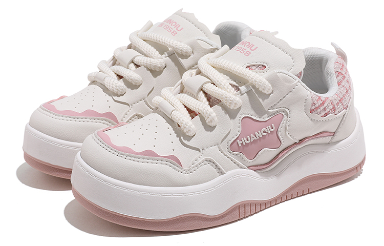 Lookbook (W) 环球低帮 '白色粉红' HQ-XFCG32224WP