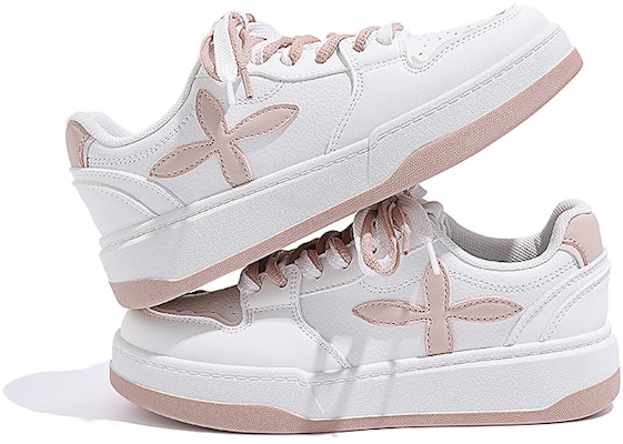 (Women) Huanqiu Low 'White Pink' ZHQ-HY178WP Shop (Women) Huanqiu Low 'White Pink' ZHQ-HY178WP
