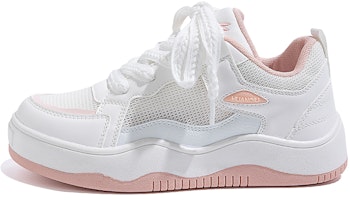 (Women) Huanqiu Low 'White Pink' ZHQ6116WP (Women) Huanqiu Low 'White Pink' ZHQ6116WP