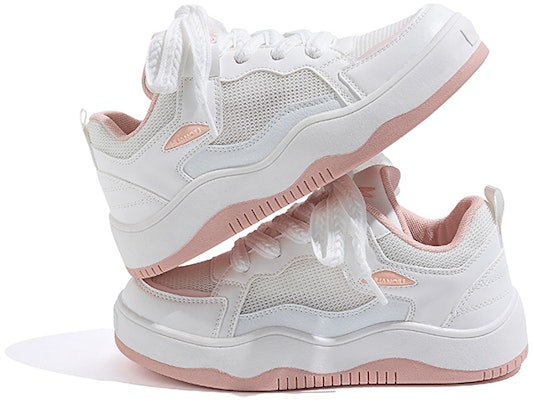 (Women) Huanqiu Low 'White Pink' ZHQ6116WP Shop (Women) Huanqiu Low 'White Pink' ZHQ6116WP