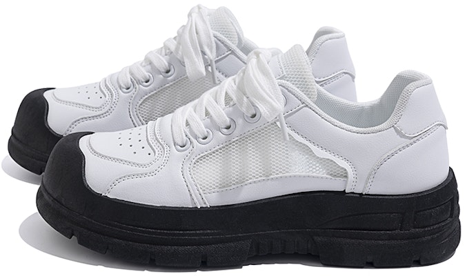 (Women) Huanqiu Low 'White Splice Mesh' ZHQ5181WB Order (Women) Huanqiu Low 'White Splice Mesh' ZHQ5181WB
