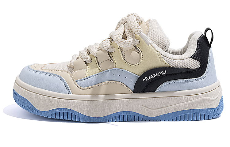 (W) Huanqiu Low Top 'Beige Black'