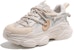 (W) Huanqiu Low Top 'Beige Comfort' Rendah Krim Beige Nyaman. HQ-HHCG21187M
