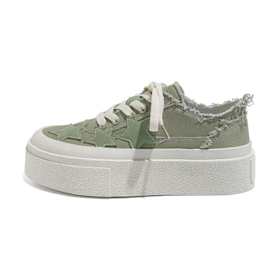(W) Huanqiu Low Top 'Beige Green'