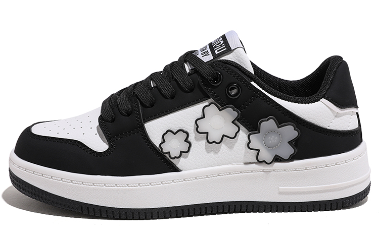 (W) Huanqiu Low Top 'Black and White'