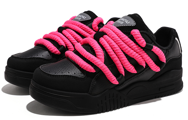 Shop (W) 環球ローカット "ブラックピンク" (Huanqiu Low-Cut "Black Pink") XF88006BP