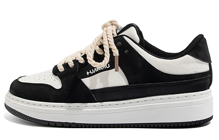 (W) Huanqiu Low Top 'Black White'