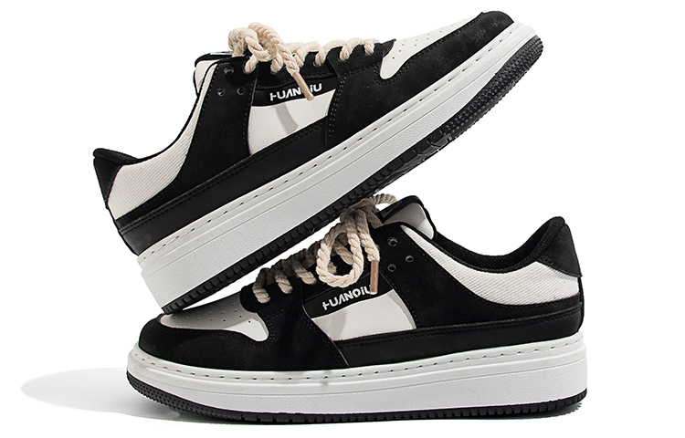 (W) Huanqiu Low Top 'Black White' 圖 3