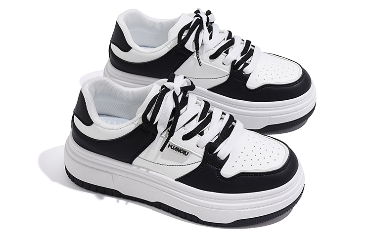 (W) Huanqiu Low Top 'Black White' 圖 4