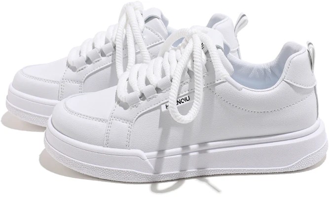 (W) Huanqiu Rendah 'Kasut Slip-On Putih Moden' KM-JAYCG32228W Shop (W) Huanqiu Rendah 'Kasut Slip-On Putih Moden' KM-JAYCG32228W