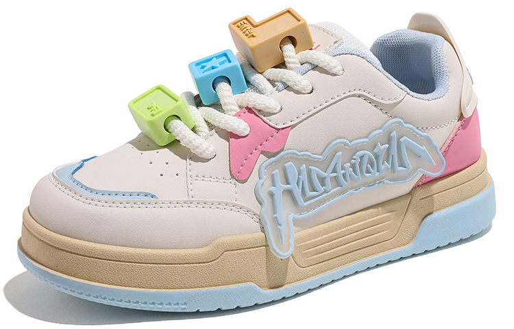 Order (W) Huanqiu Lage Sneakers ''Lichtblauw'' KM-XFCG32235QL