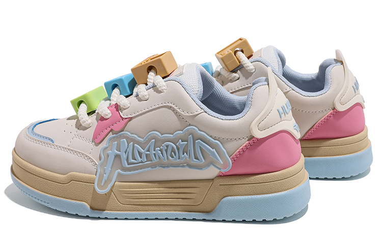 Shop (W) Huanqiu Lage Sneakers ''Lichtblauw'' KM-XFCG32235QL