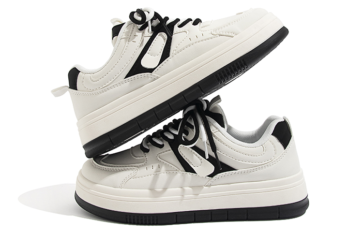 (W) Huanqiu Low Top 'White Black' 圖 4