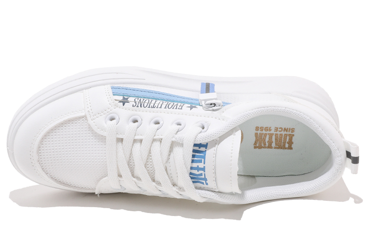 Shop (W) Huanqiu Low Top 'Blanco Azul' HQY-QR0230WL