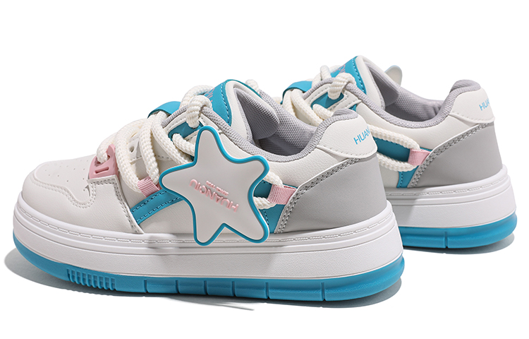 Shop (W) Huanqiu Low Top 'Putih Biru Nyaman' HQ-XFCG32219WL