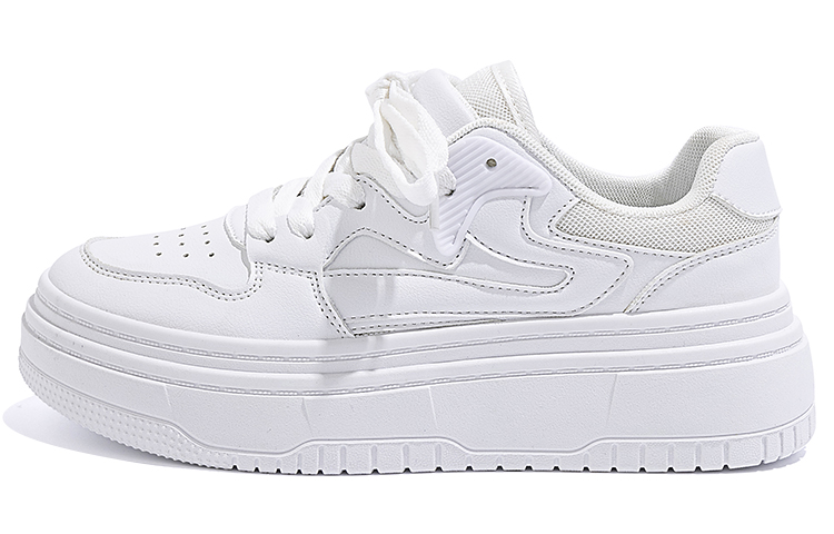 (W) Huanqiu Low Top 'White Patchwork'