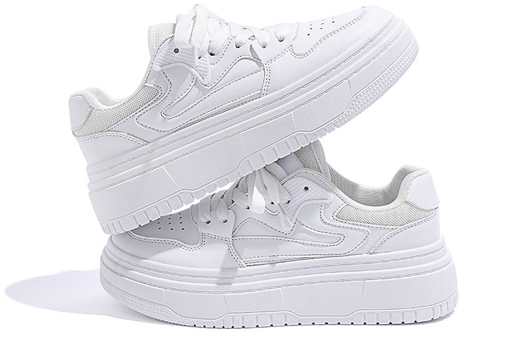 (W) Huanqiu Low Top 'White Patchwork' 圖 4