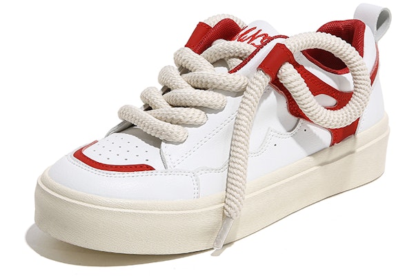 (W) Huanqiu Low Top 'Tampalan Putih Merah' H20795WR Order (W) Huanqiu Low Top 'Tampalan Putih Merah' H20795WR