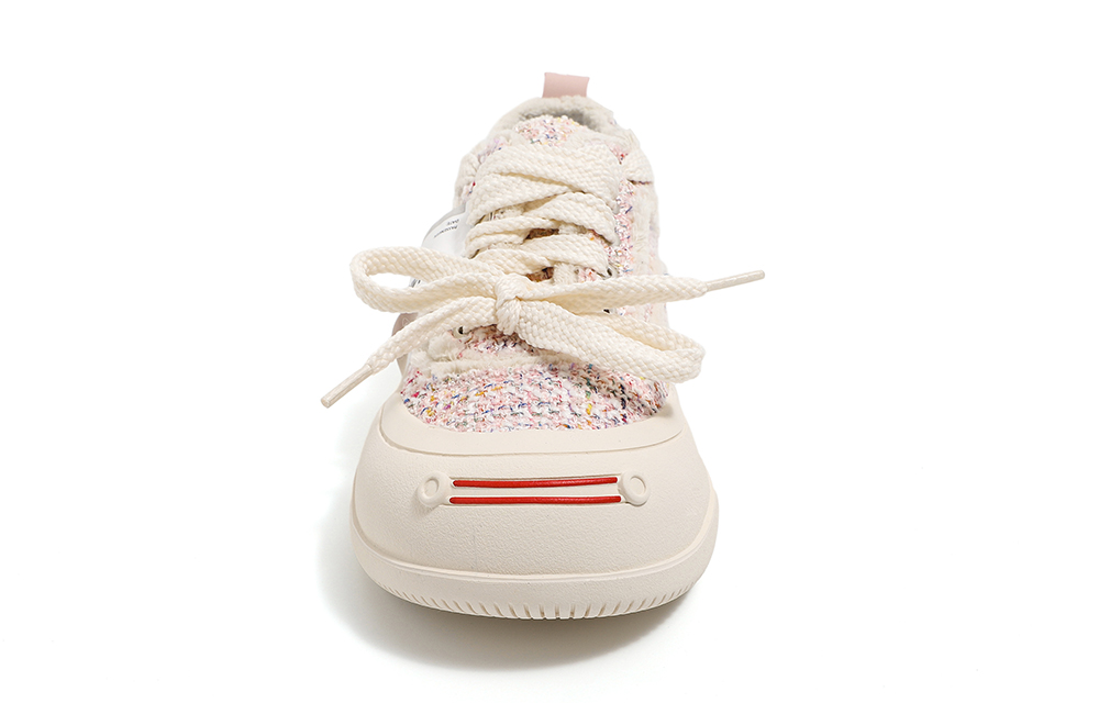 (W) Huanqiu Low Top Canvas 'Pink Tweed' 圖 3