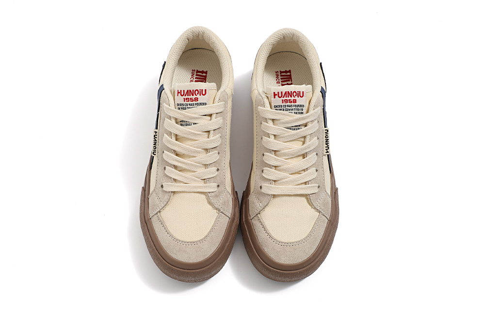 (W) Huanqiu Low Top Sneaker 'Beige Blue' 圖 2