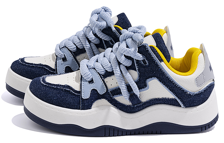 Order (W) Huanqiu Sneaker Low Top 'Beige Blue' Pria Wanita ZHQ-XA062ML