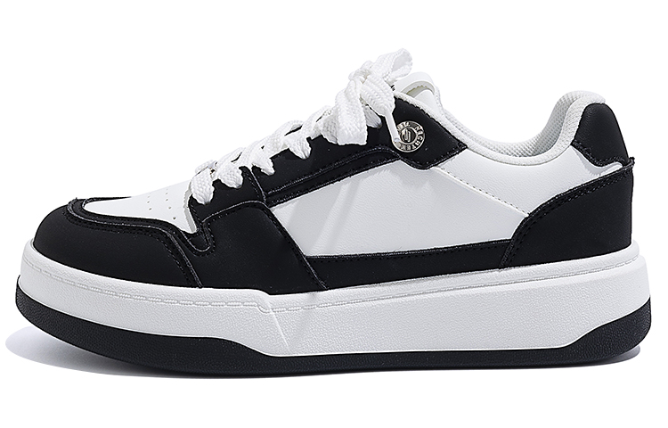 (W) Huanqiu Low Top Sneakers 'White Black'
