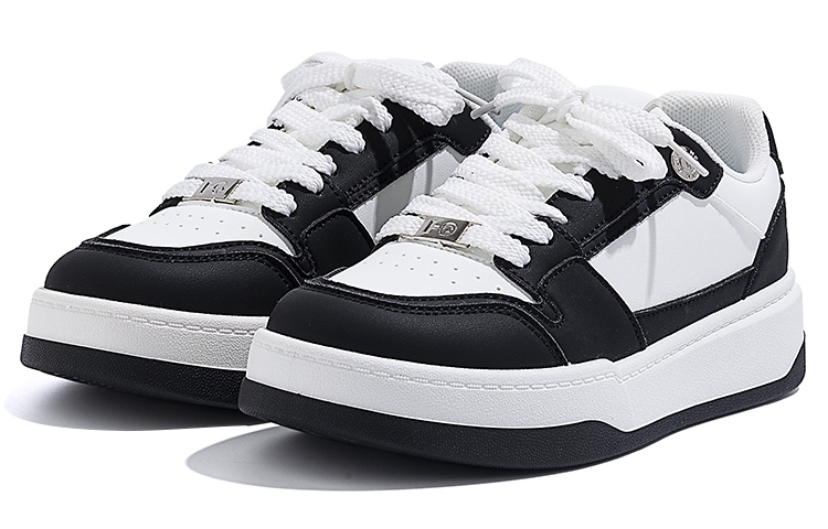 (W) Huanqiu Low Top Sneakers 'White Black' 圖 3