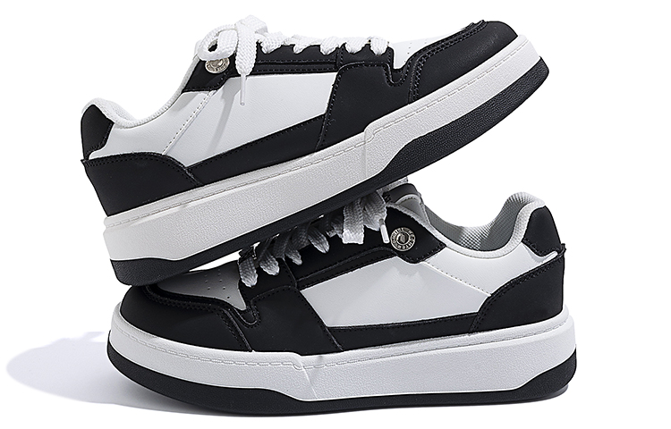 (W) Huanqiu Low Top Sneakers 'White Black' 圖 4