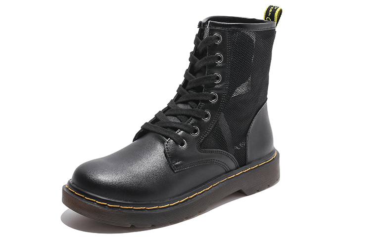 Order (W) 환俅 마틴부츠 블랙 캐주얼 (Huanqiu Martin Boots Black Casual) 20H190B