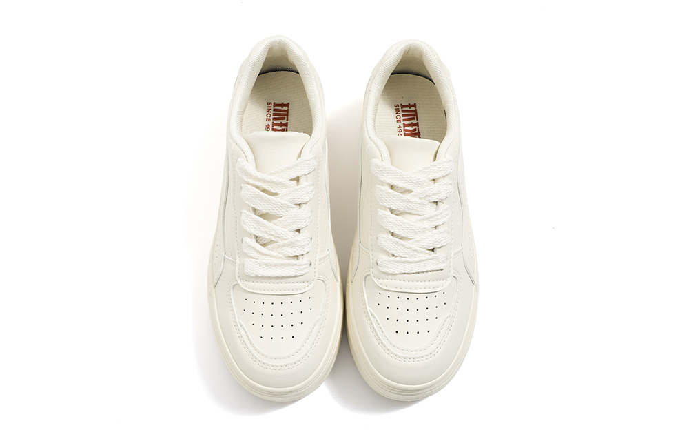 Lookbook (Women) Huanqiu Mid Top 'Beige' YW-231001