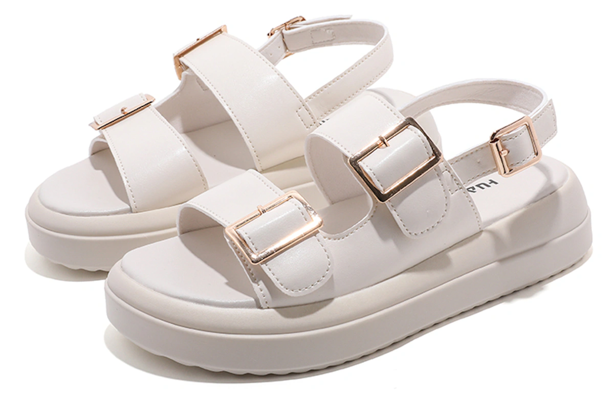 (Women) Huanqiu Platform Sandal 'Beige'