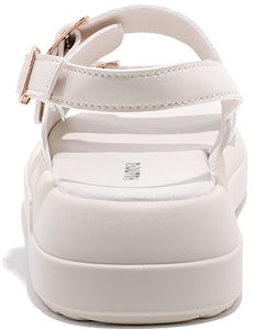 環球 HUANQIU 厚底 運動涼鞋 女款 米色 Purchase 環球 HUANQIU 厚底 運動涼鞋 女款 米色