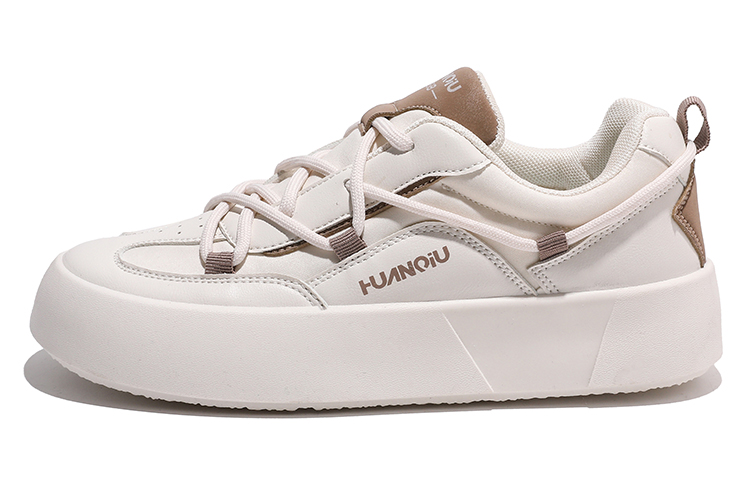 (Women) Huanqiu Platform Sneaker 'Beige Brown' HQY-HW0193MZ