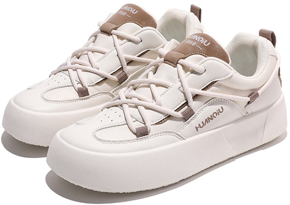 (Women) Huanqiu Platform Sneaker 'Beige Brown' HQY-HW0193MZ Lookbook (Women) Huanqiu Platform Sneaker 'Beige Brown' HQY-HW0193MZ
