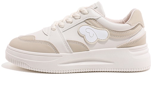 (W) 환구 플랫폼 스니커즈 '베이지 캐주얼' (Huanqiu Platform Sneakers 'Beige Casual') HQ-QRBG3209MKQ Buy (W) 환구 플랫폼 스니커즈 '베이지 캐주얼' (Huanqiu Platform Sneakers 'Beige Casual') HQ-QRBG3209MKQ