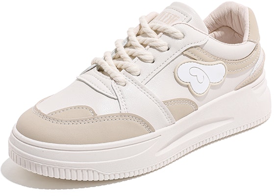 (Women) Huanqiu Platform Sneaker 'Beige Casual' HQ-QRBG3209MKQ Order (Women) Huanqiu Platform Sneaker 'Beige Casual' HQ-QRBG3209MKQ