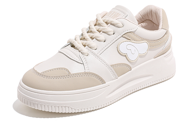 Order (Women) Huanqiu Platform Sneaker 'Beige Casual' HQ-QRBG3209MKQ