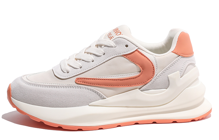 (W) Huanqiu Platform Sneaker 'Beige Orange'