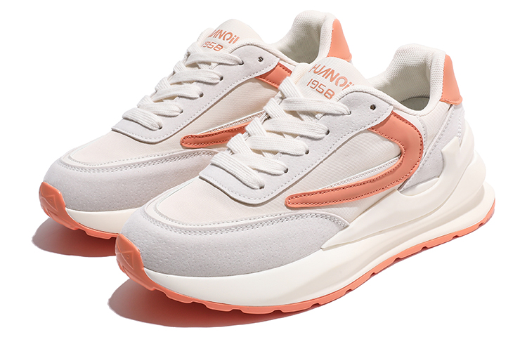 (W) Huanqiu Platform Sneaker 'Beige Orange' 圖 3