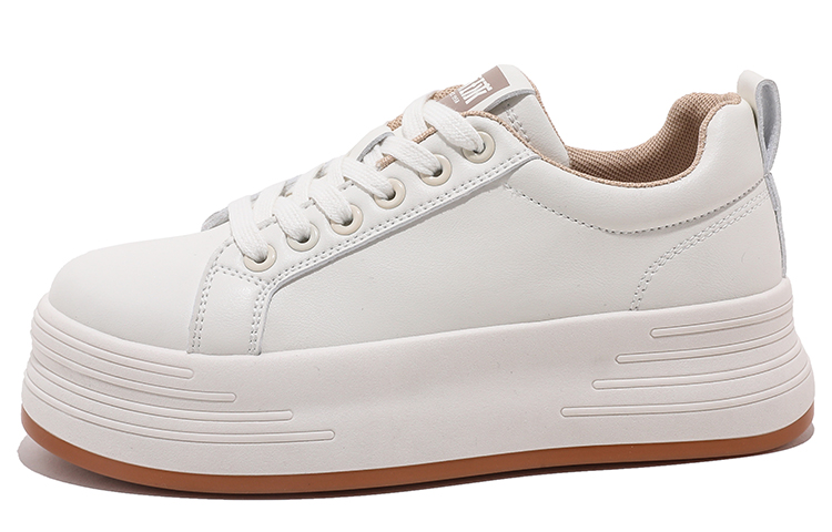 (W) Huanqiu Platform Sneakers 'Beige Khaki'