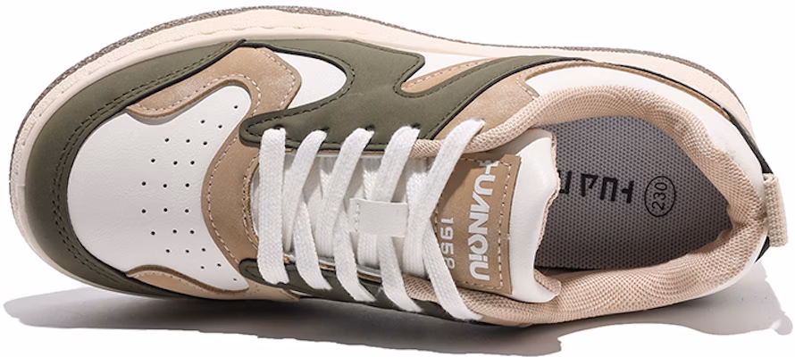 (W) 환俅 PU 베이지그린 로우탑 (Huanqiu PU Beige Green Low-Top) HQY-HW0099DG Lookbook (W) 환俅 PU 베이지그린 로우탑 (Huanqiu PU Beige Green Low-Top) HQY-HW0099DG